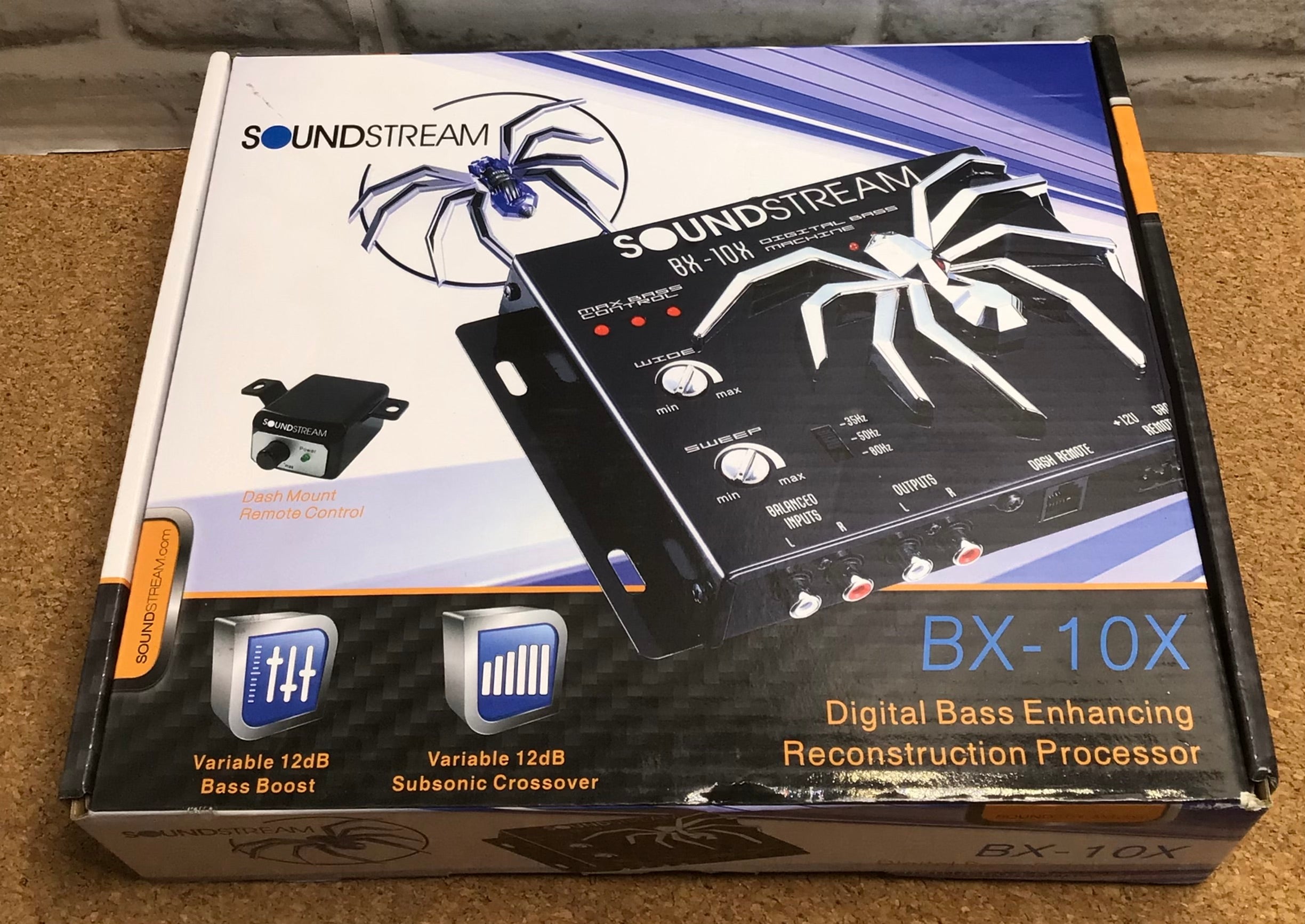 Soundstream Bx10x Bass Reconstruction Processor -Black (7878163759342)